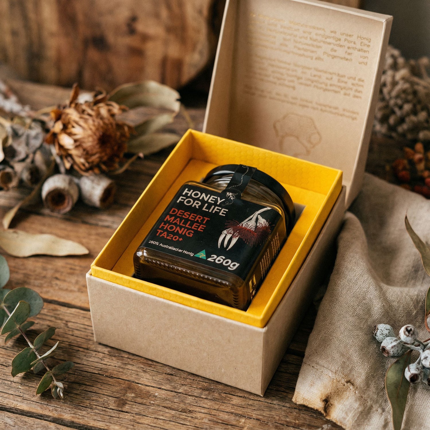 Honig-Geschenkbox