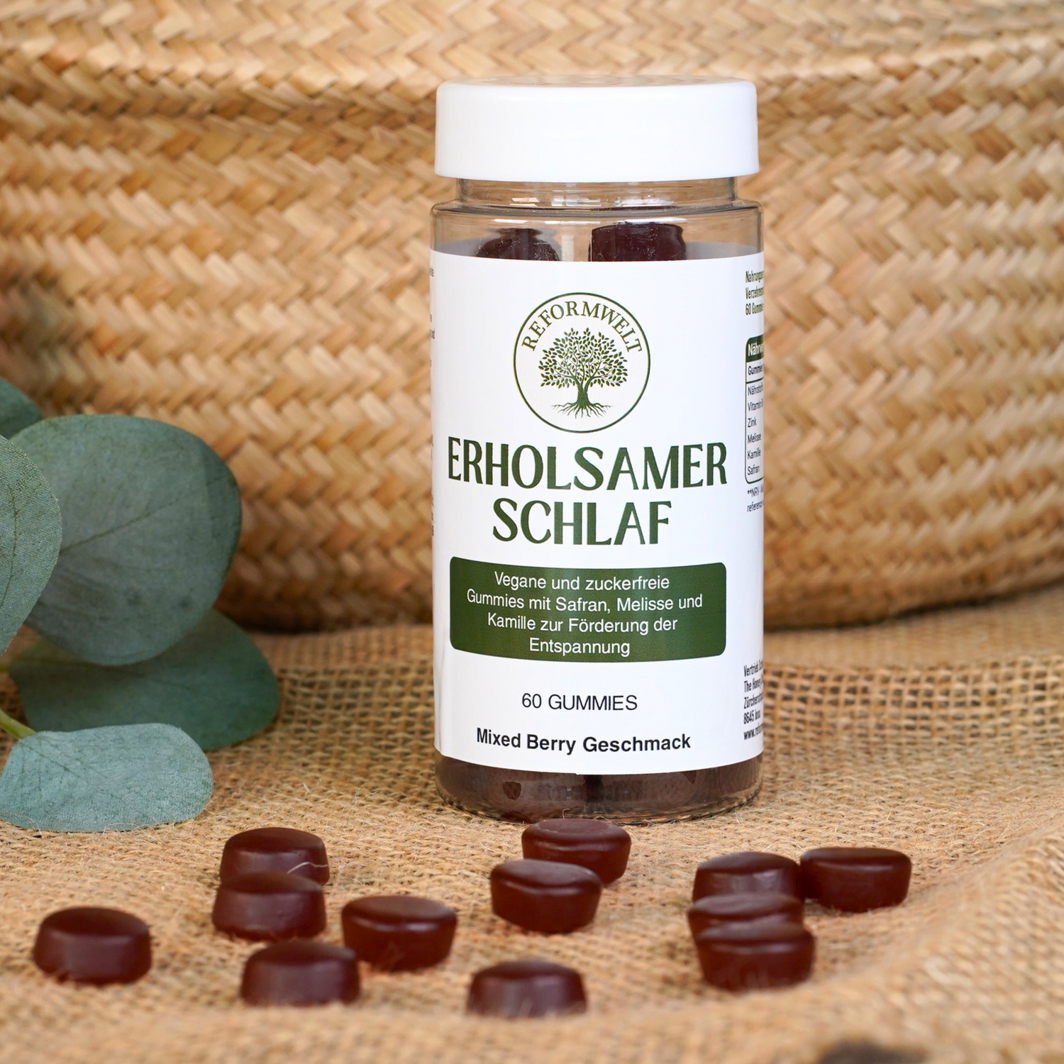 Flasche Restful Sleep Gummies